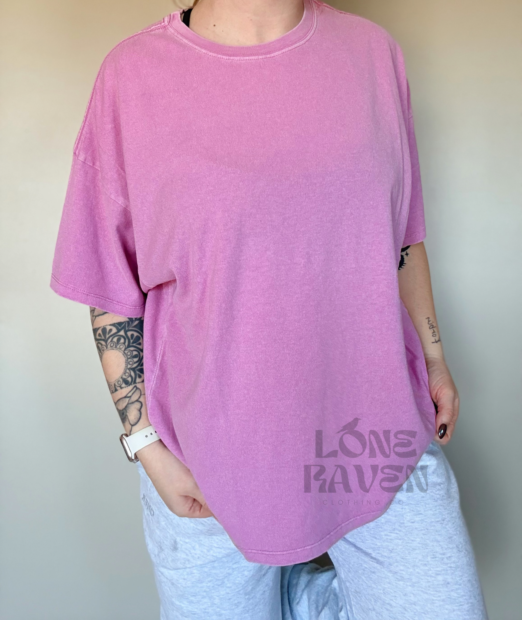 Oversized mineral wash