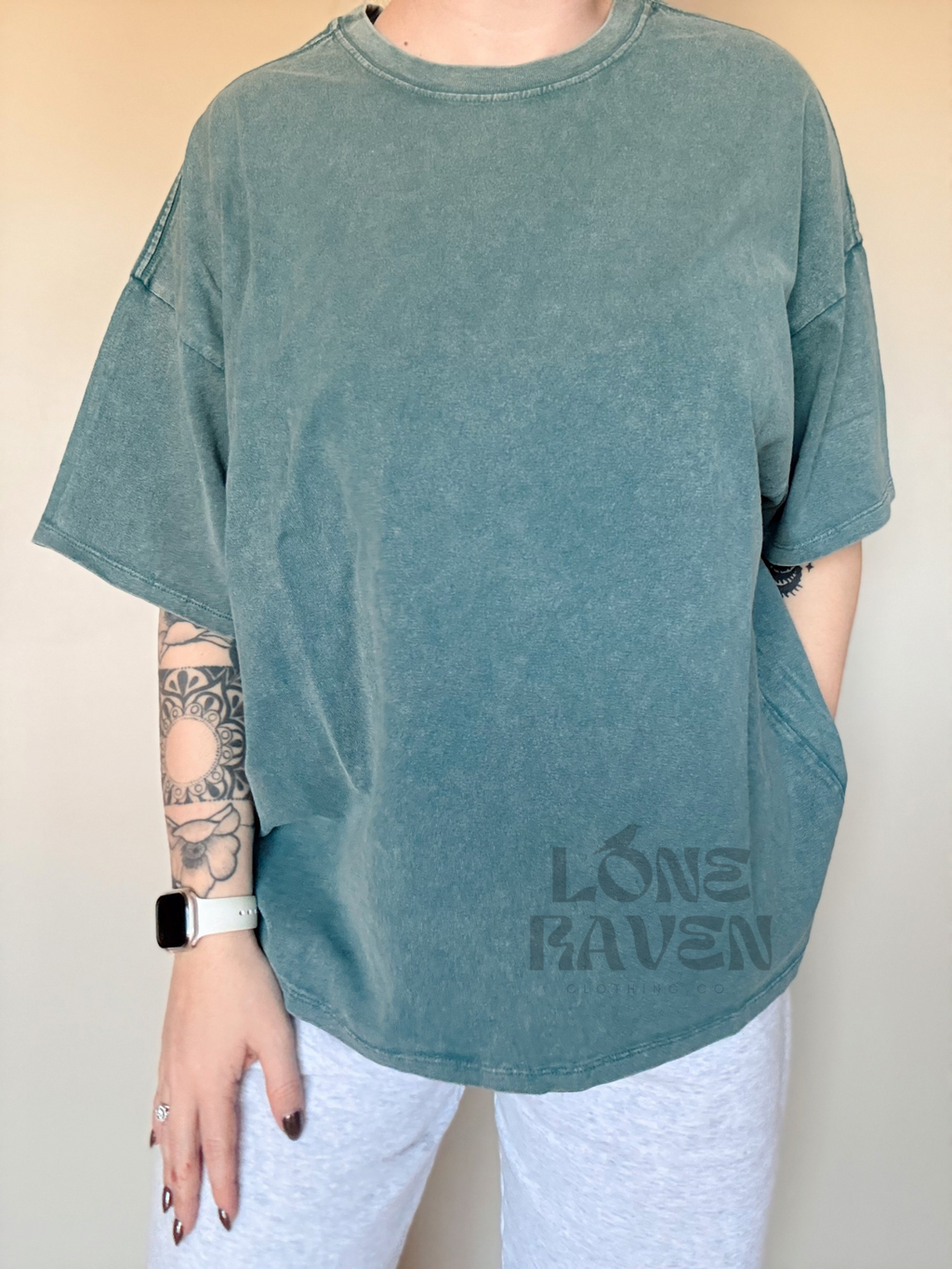 Oversized mineral wash