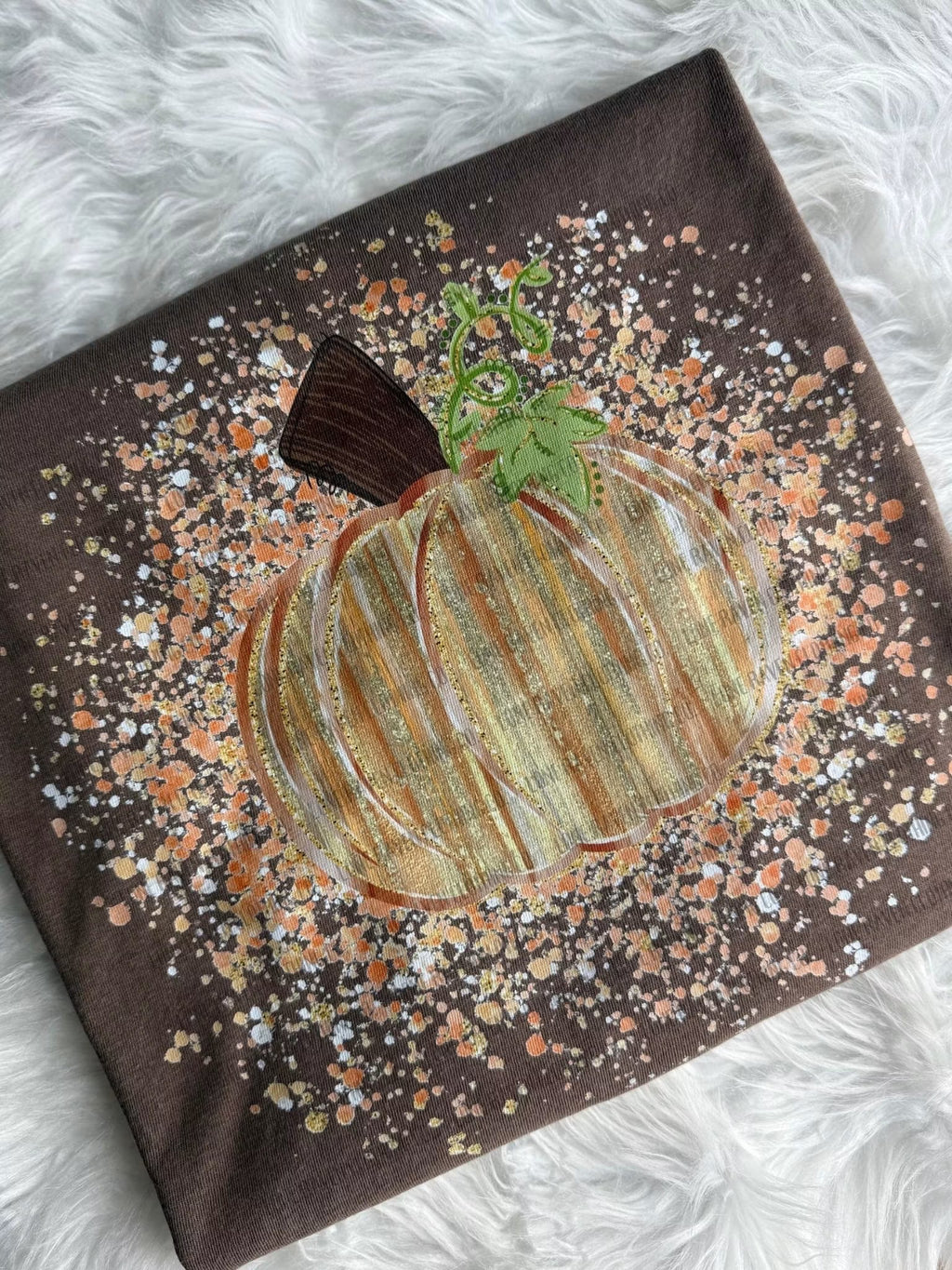 Pumpkin splatter