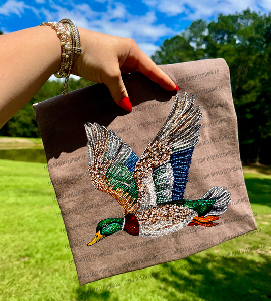 Rhinestone mallard