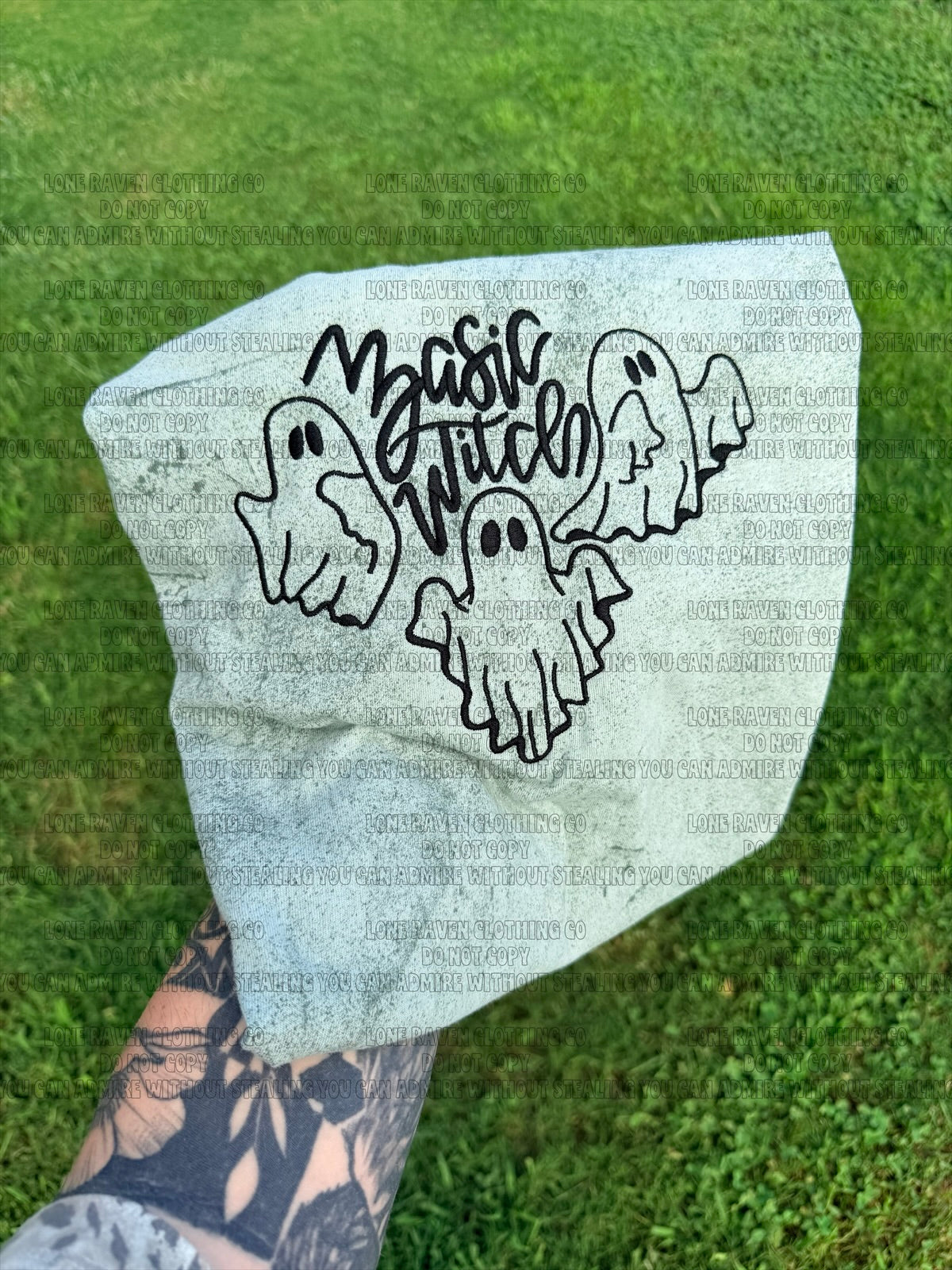 Basic witch embroidery