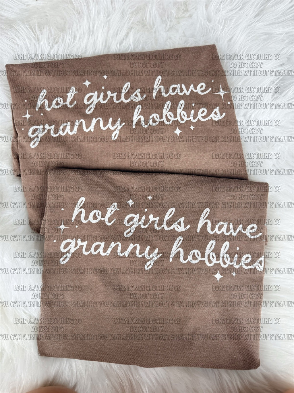 Hot girls have granny hobbies