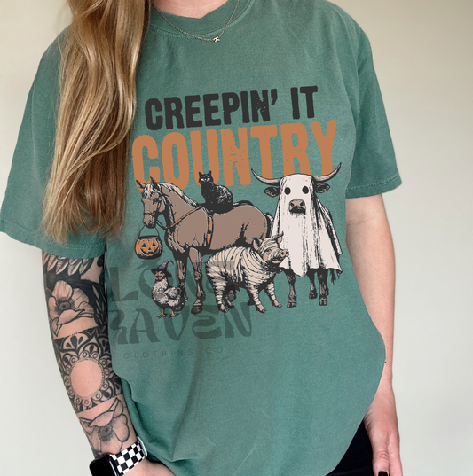 Creepin it country