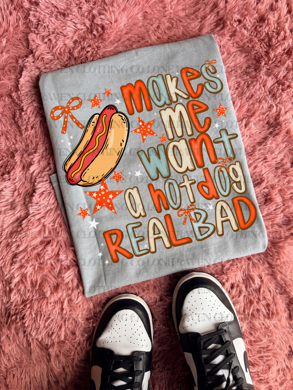 Hot dog real bad