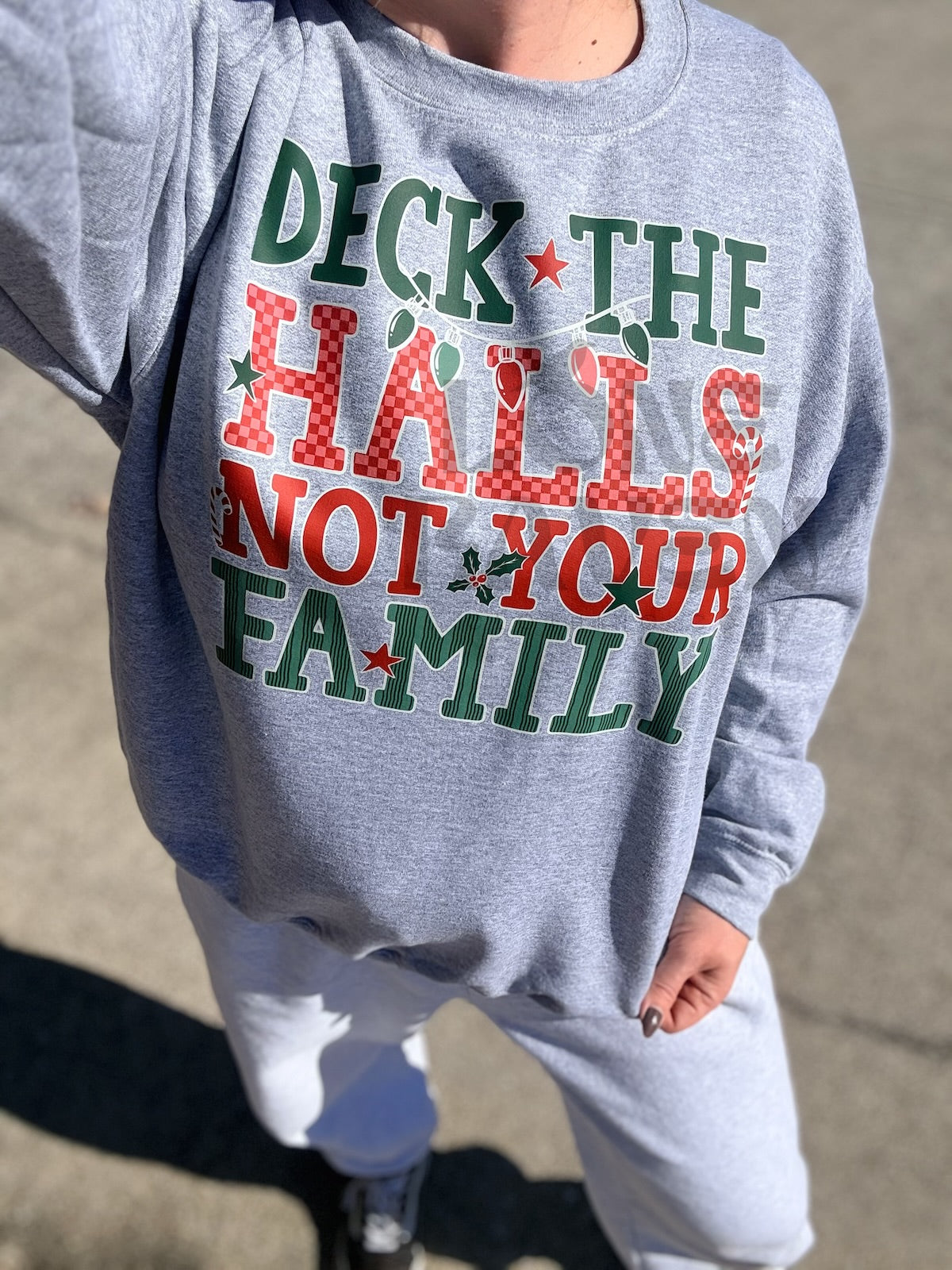 Deck the halls, not your family